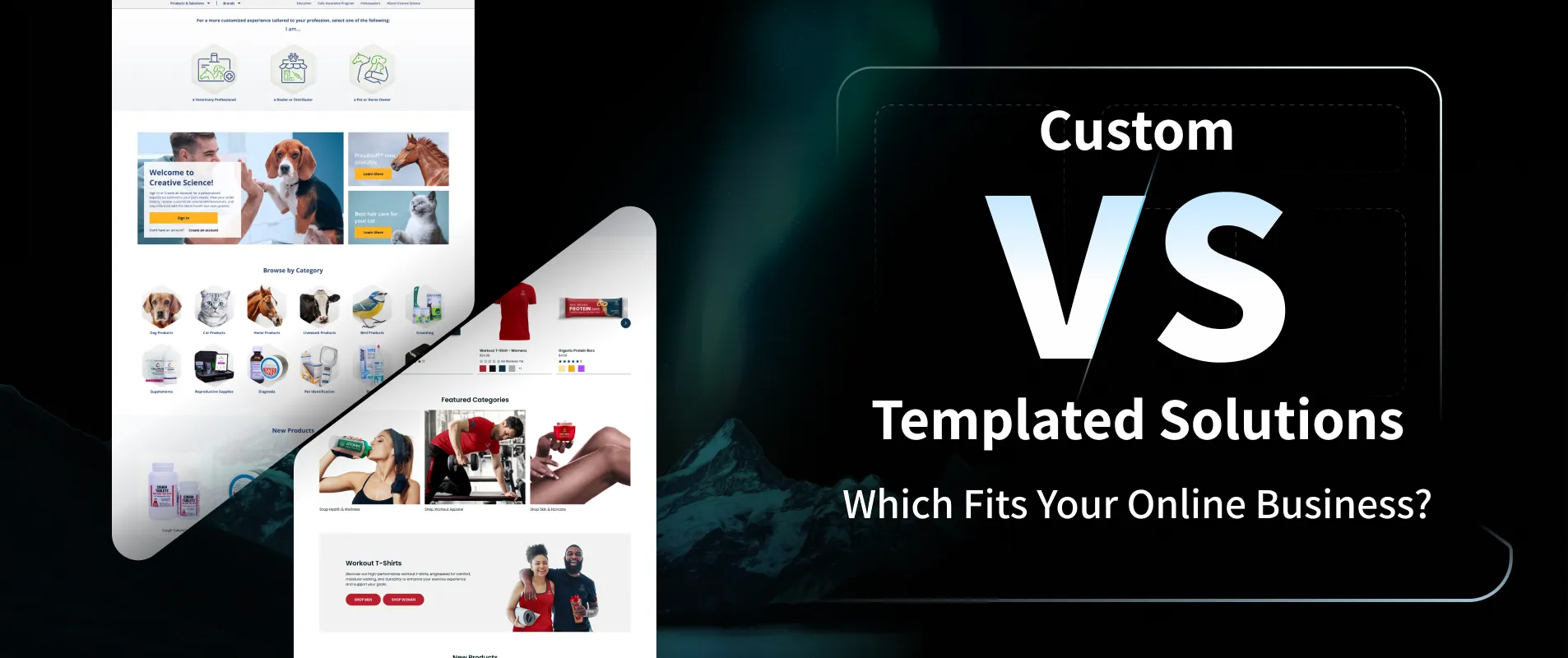 Custom vs. Templated Solutions for UI/UX Design