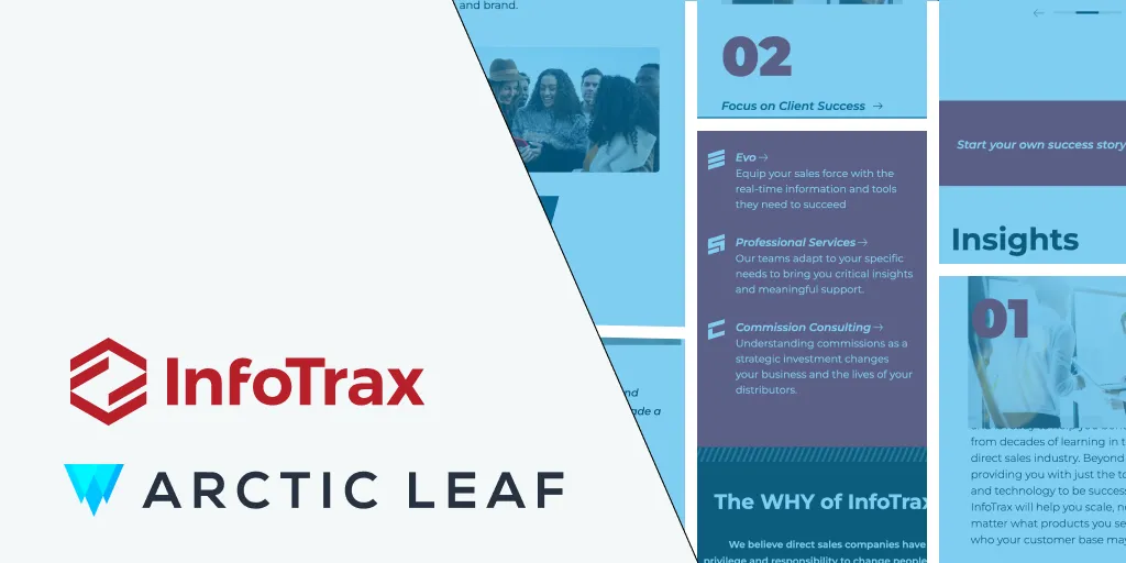 Infotrax Partnership Announcement | Arctic Leaf