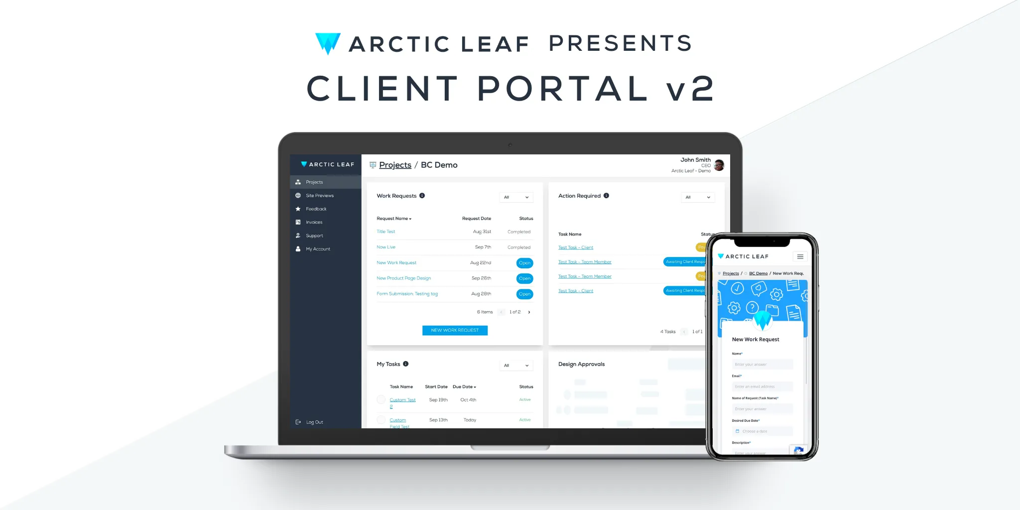 Arctic Leaf has Updated its Client Portal!