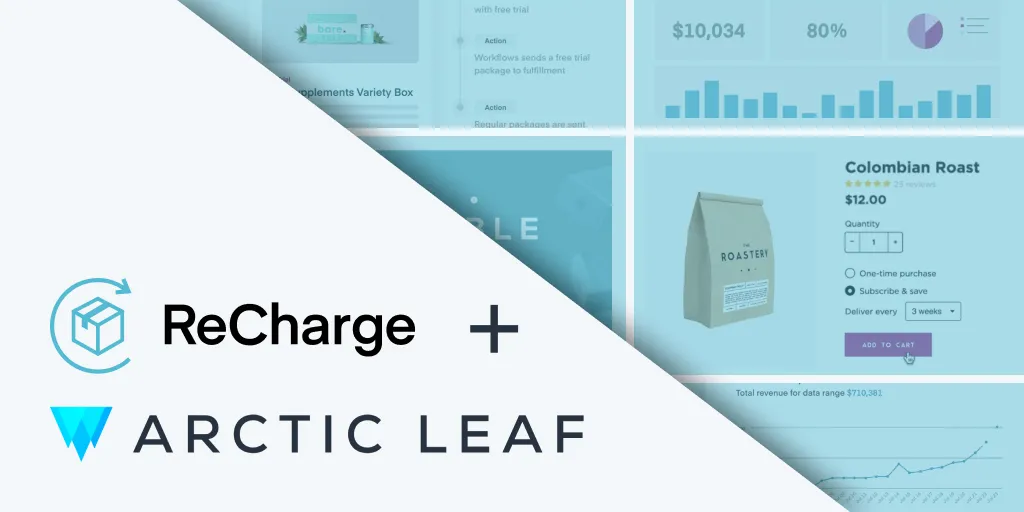 ReCharge Partnership Announcement | Arctic Leaf