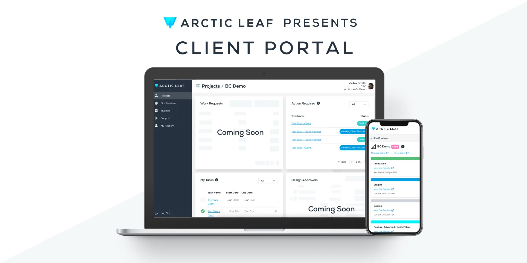 Arctic Leaf Launches Client Portal