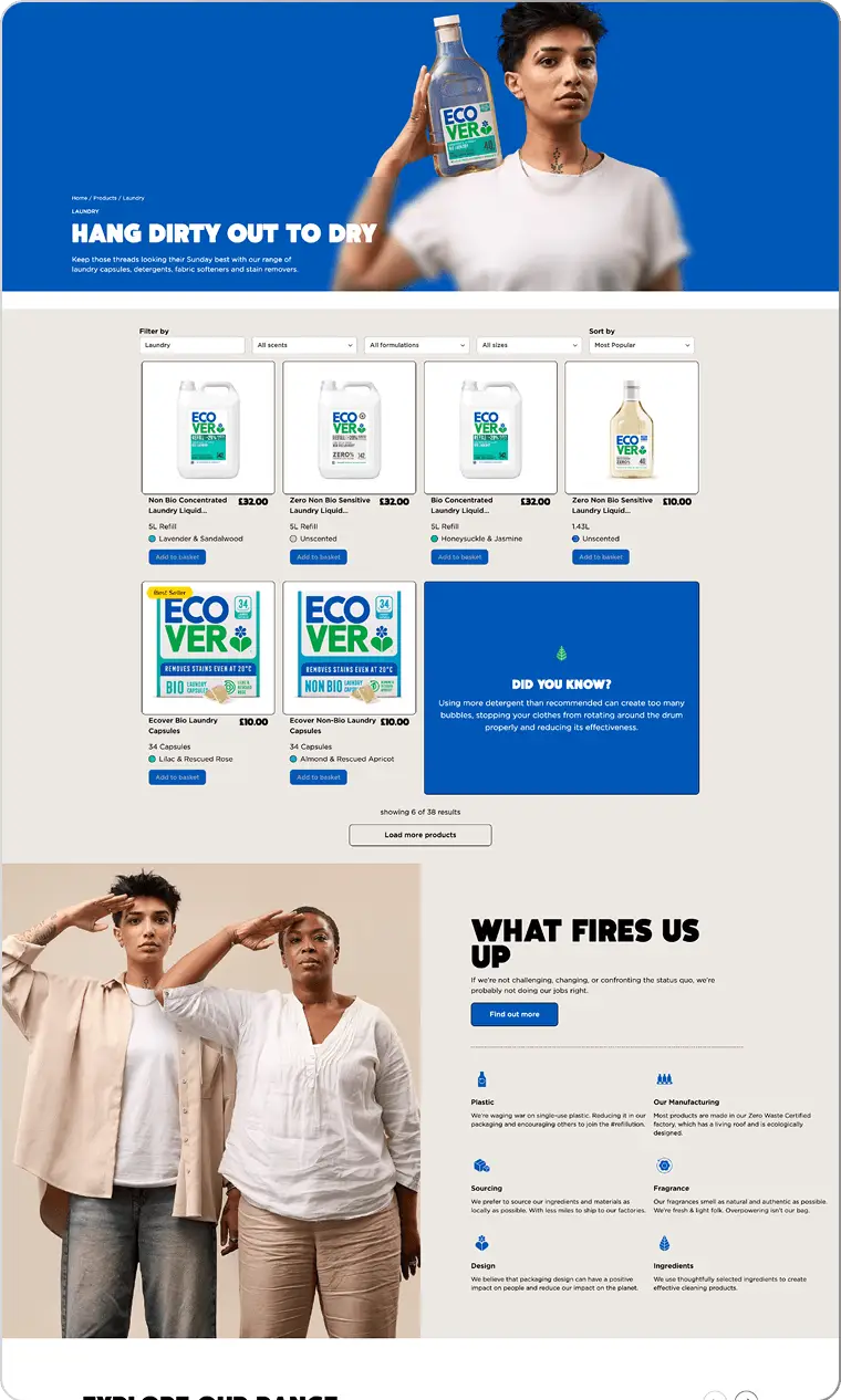 category page