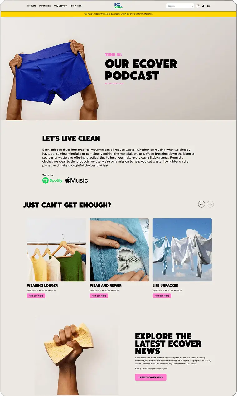 homepage