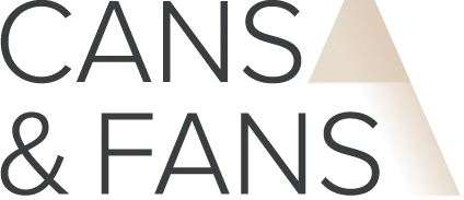 Cans & Fans Logo