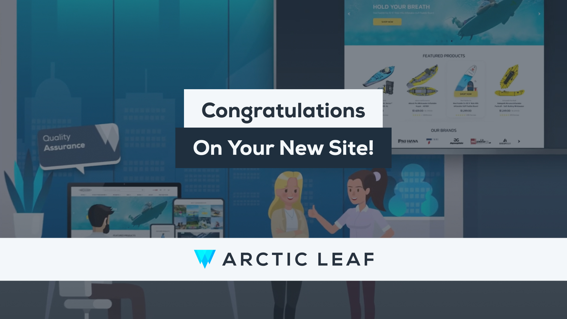 Congratulations On Your New Site!